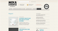 Desktop Screenshot of mokaconsorten.com